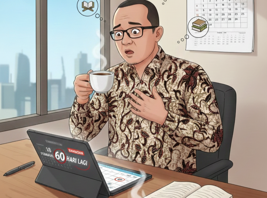 Refleksi Waktu: Ketika Kalender Lebih Siap daripada Hati Kita Menyambut Ramadan   