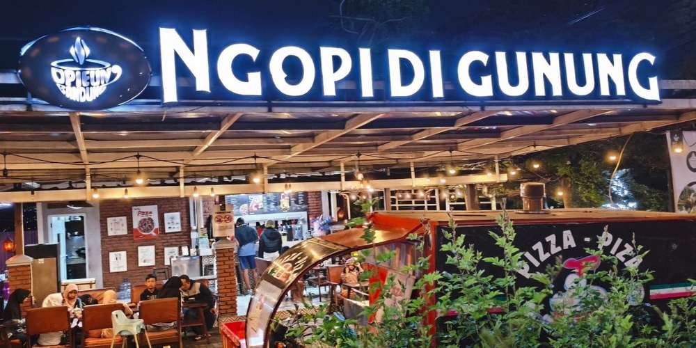 Opieun Bandung, Ngopi di Gunung, Jeda Beristirahat di Lembang
