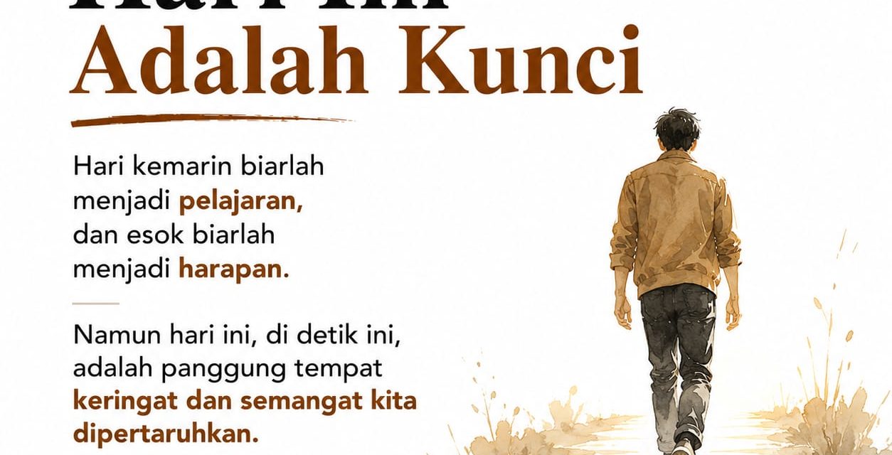 Hari Ini Adalah Kunci