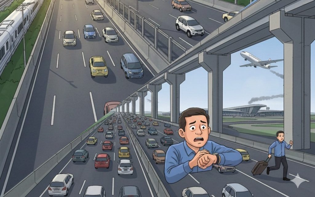 MBZ dan Ketinggalan Pesawat